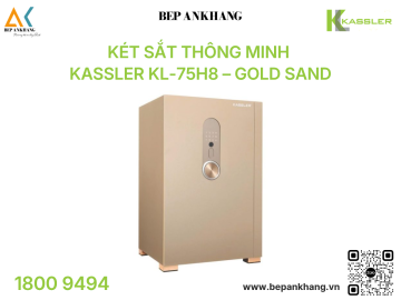 Két sắt thông minh Kassler KL-75H8 – Gold Sand